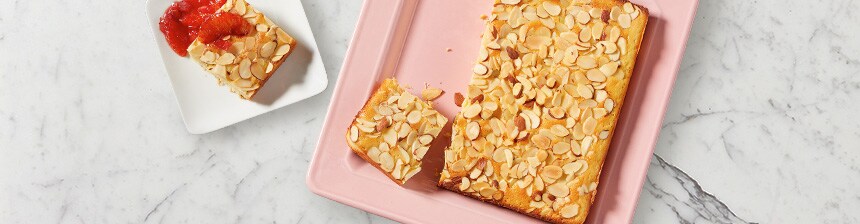 Gluten-free Almond Cake with Blood Orange Compote