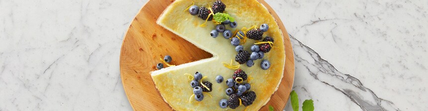Blue Cheesecake