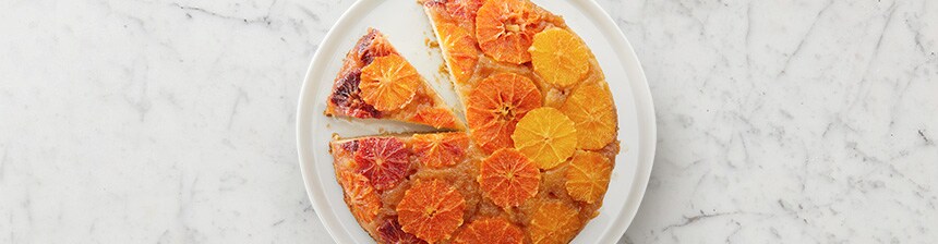 Upside Down Orange Cake