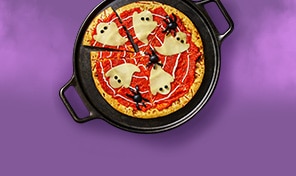 Halloween pizza