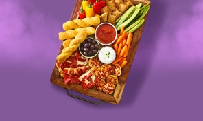 Halloween snack board