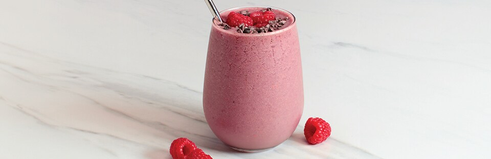 Chocolate-Raspberry Truffle Smoothie