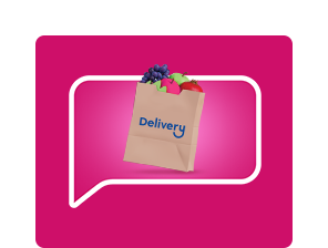 Delivery grocery bag