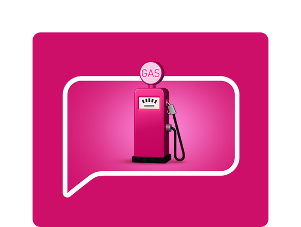 Pink fuel pump