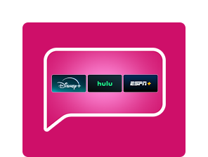 Disney, Hulu and ESPN logos