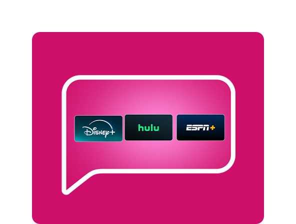 Disney, Hulu and ESPN logos