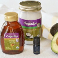 Hair Mask with Avocado, Coconut Oil & Honey