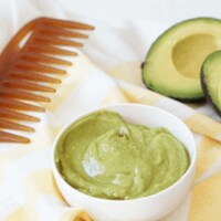 Hair Mask with Avocado, Coconut Oil & Honey