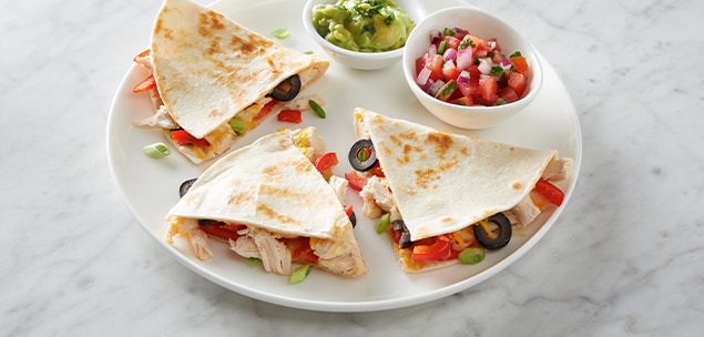 Easy Chicken Quesadilla Easy Chicken Quesadilla