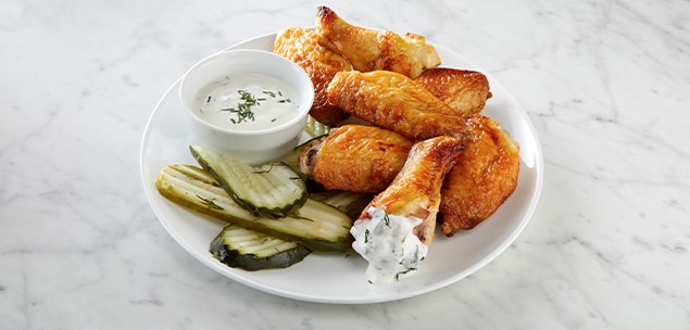 Air Fried Pickle Wings