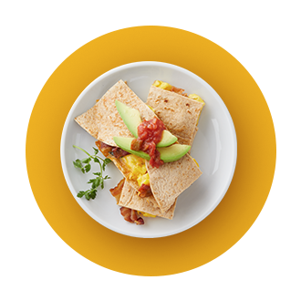 Sheet Pan Breakfast Quesadilla recipe