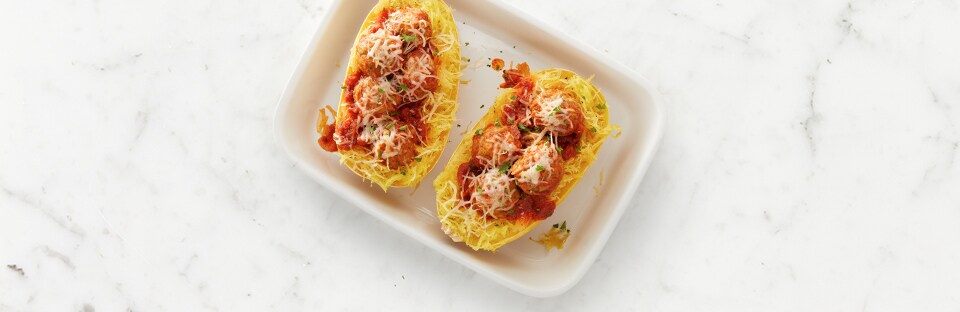 Spaghetti Squash and Meatballs Recipe