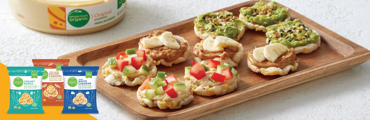 mini rice cakes