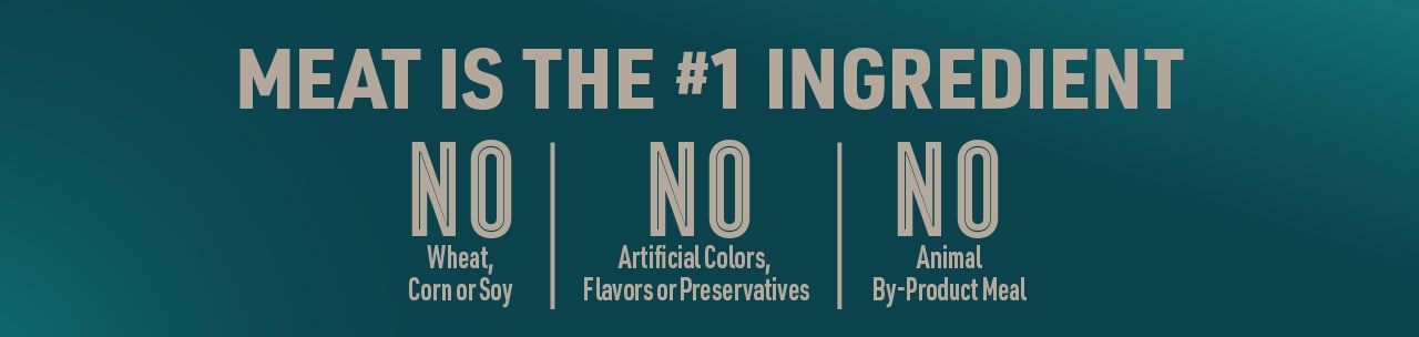 Meat is the #1 Ingredient