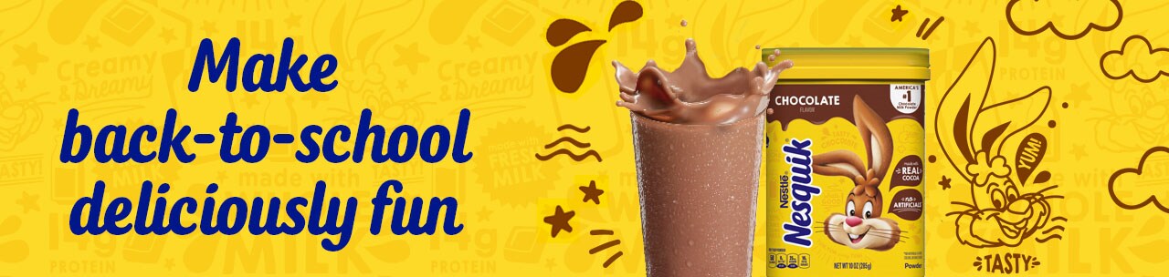 Make back to school deliciously fun with nesquik