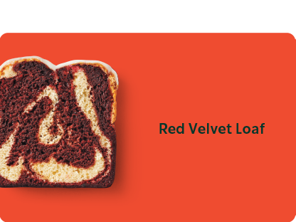 red velvet loaf