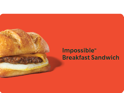 impossible breakfast sandwich