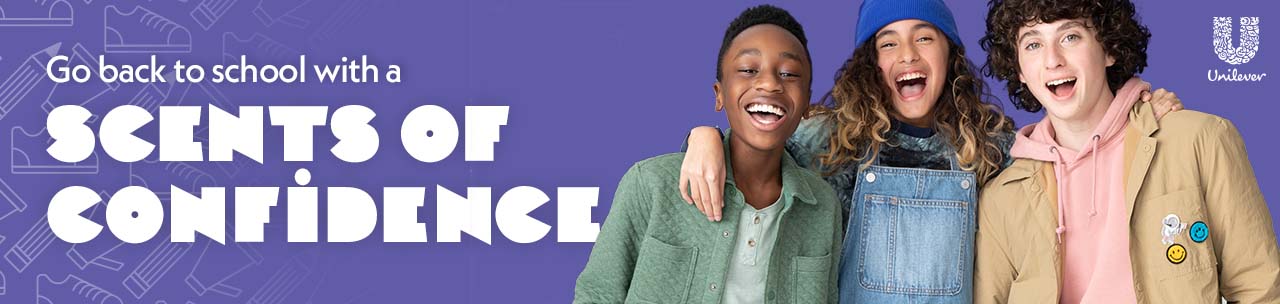 Go back to school with a scents of confidence
