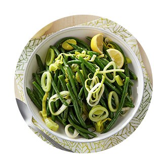 Green Bean & Leek Salad