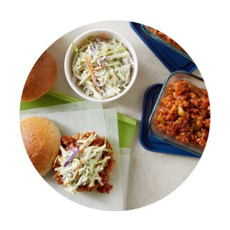 Big Batch Vegan Tempeh Sloppy Joes