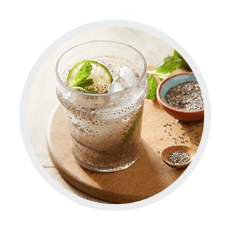 Agua Fresca de Limón y Chan