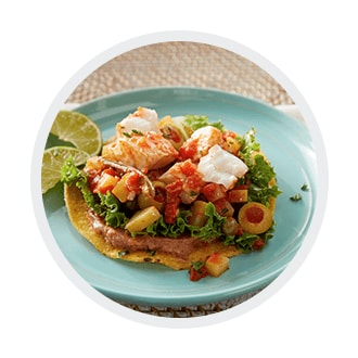 Huachinango Tostadas