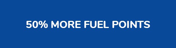50% more fuel points