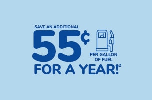 Additional 55¢ per Gallon