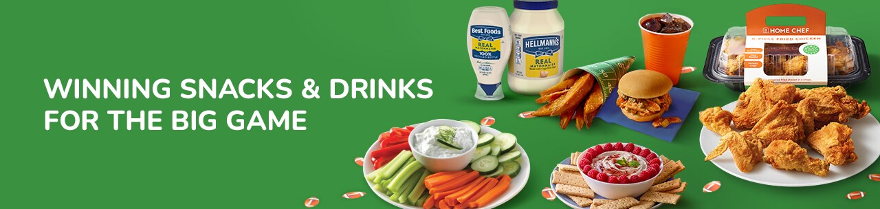 Winning Snacks and Drinks for the Big Game Winning Snacks and Drinks for the Big Game