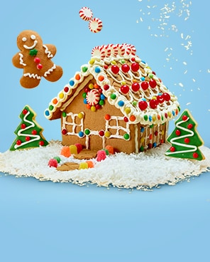 Build Gingerbread Houses