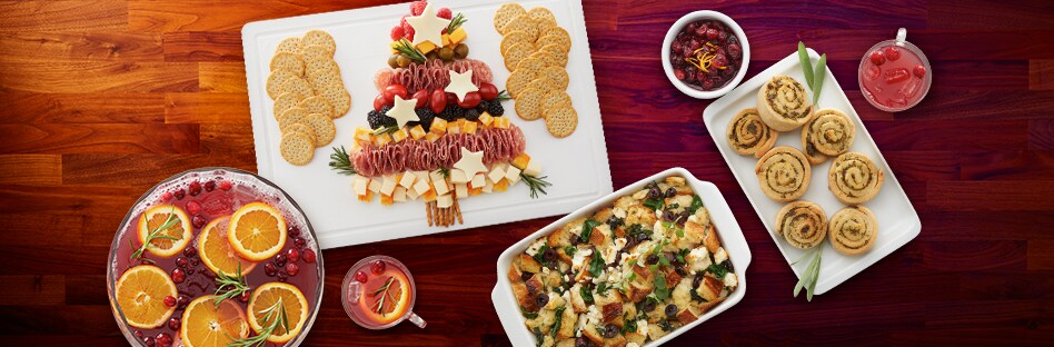 Holiday Table Spread