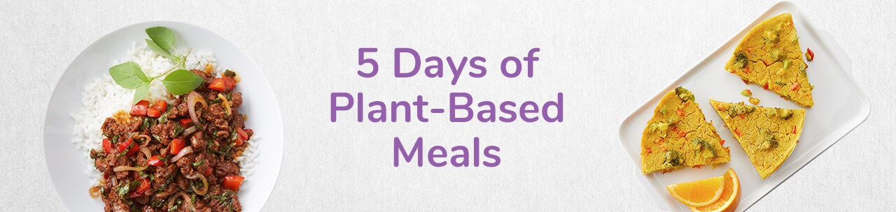 5 Days of Plant Based Meals 5 Days of Plant Based Meals