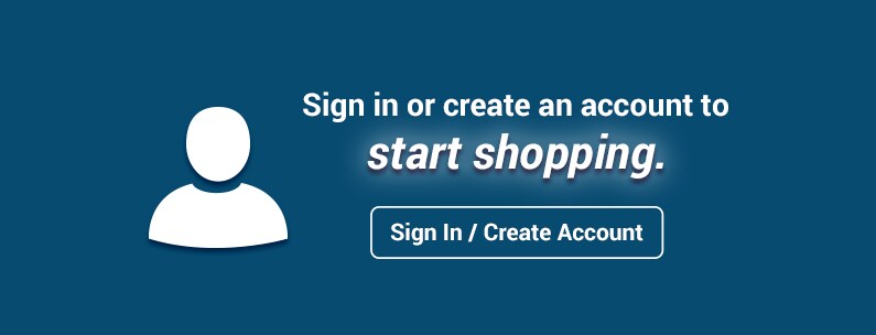 Sign in or create an account to start shopping.