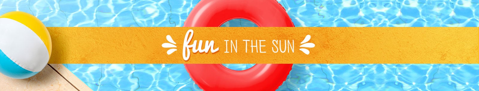 sunblock, beverages, snacks, pool & beach gear sunblock, beverages, snacks, pool & beach gear