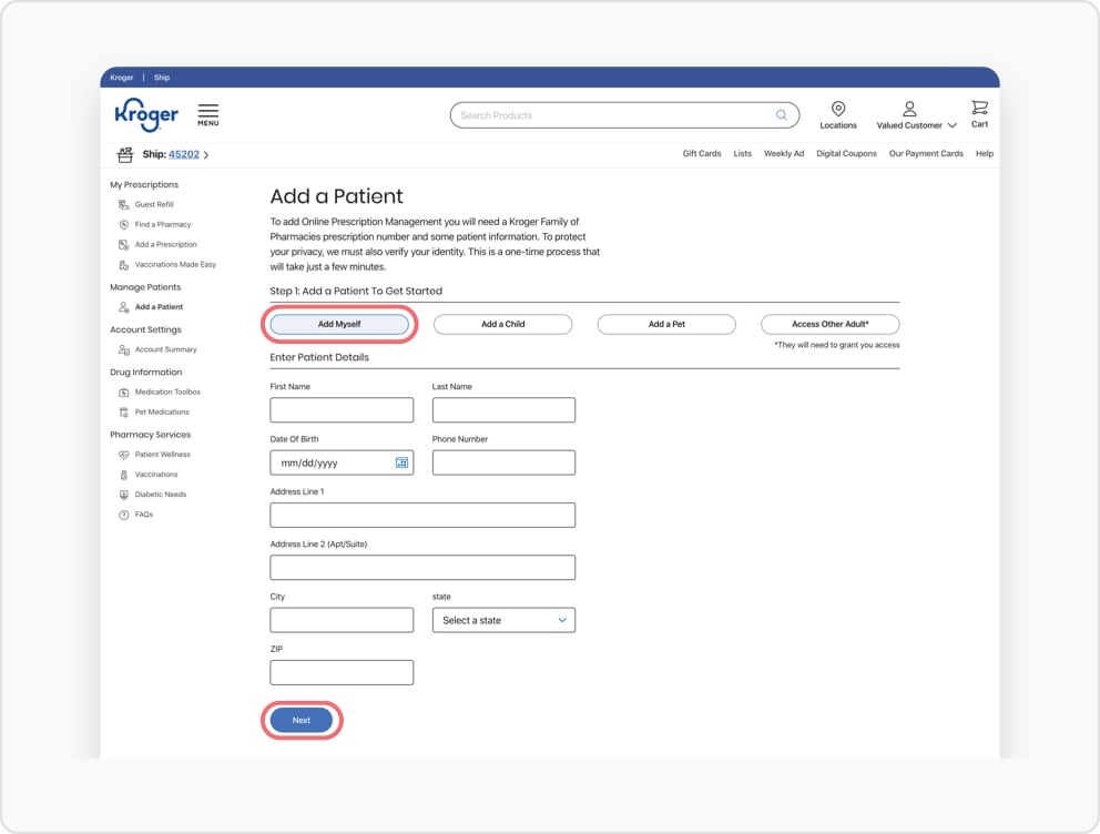 Step 2 –How to Sign Up