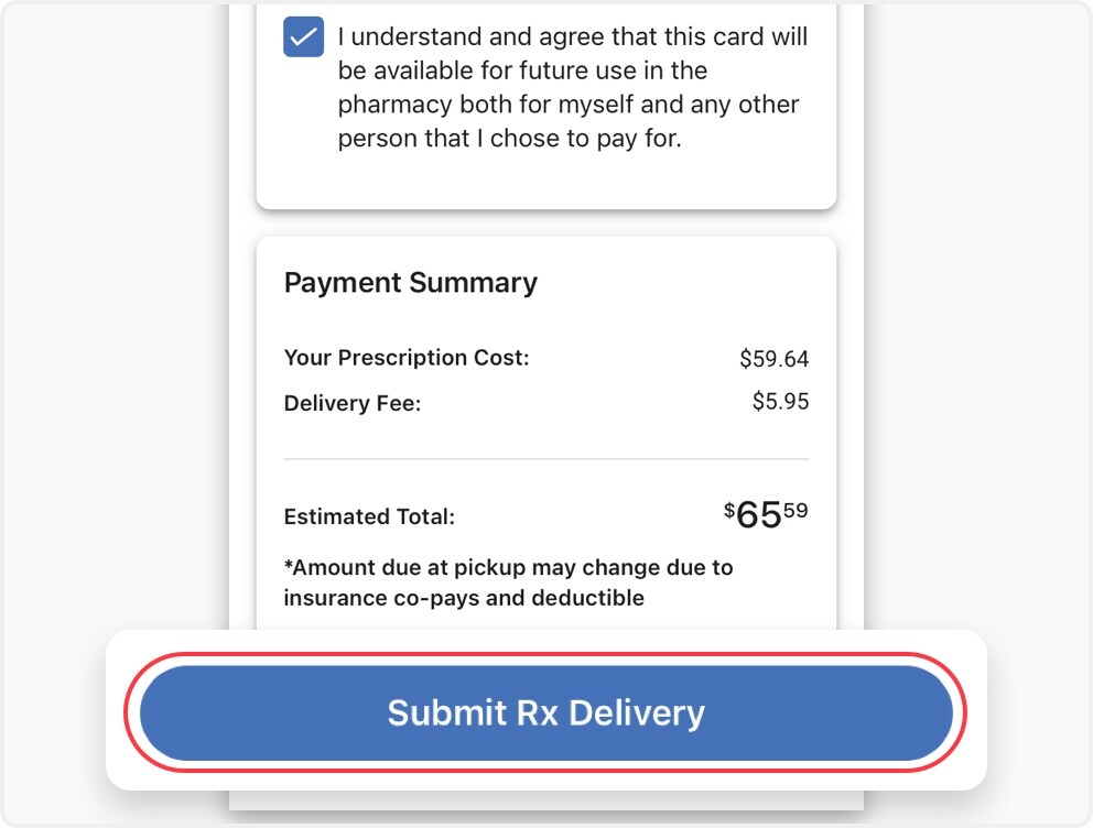 Step eight. Submit Delivery Order. Step eight. Submit Delivery Order.