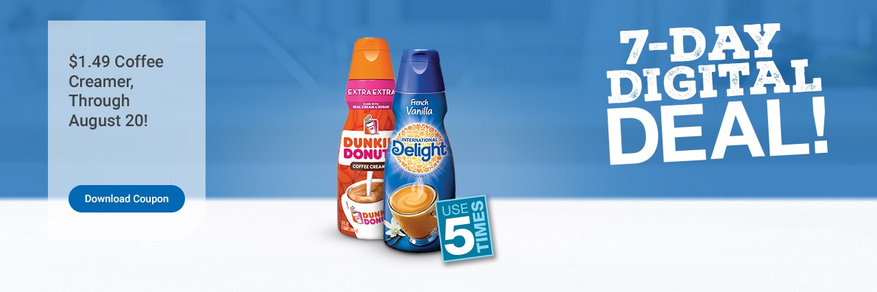 Sweet Savings on Coffee Creamer!
