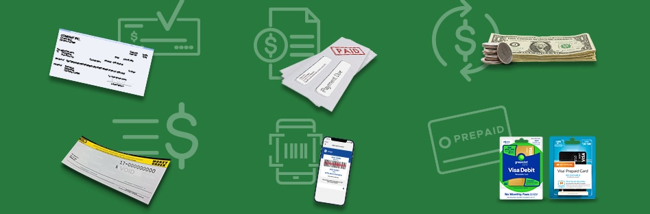 Cash checks, send money, pay bills, and more with Money Services.