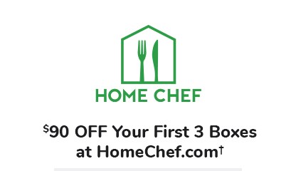 $90 off HomeChef $90 off HomeChef