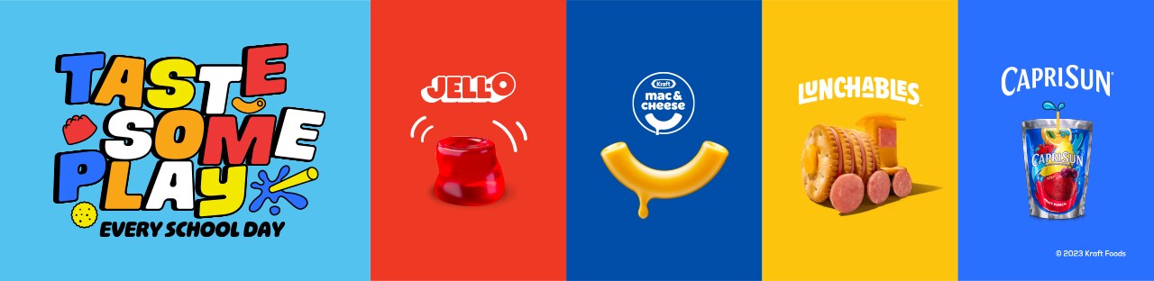 Taste some play every school day with Kraft