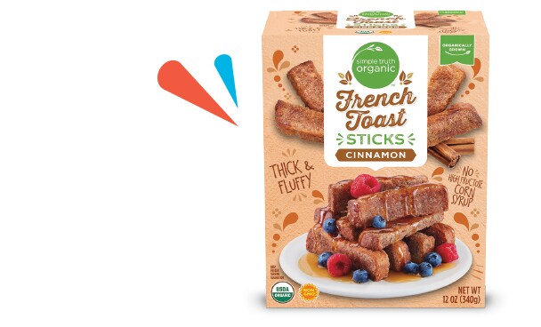 Organic Cinnamon French Toast Sticks